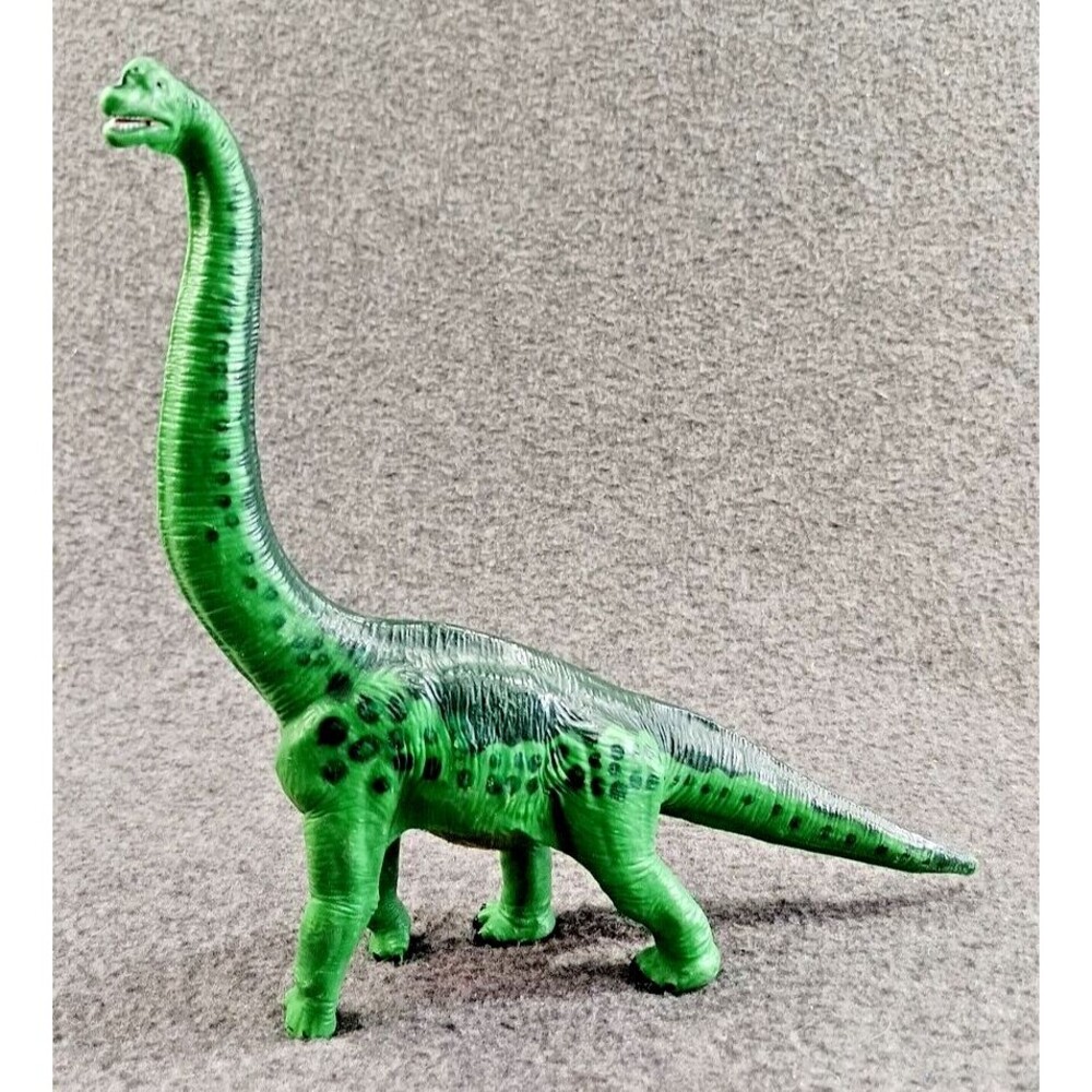 Branchiosaurus Safari Ltd 1996  Hard Plastic Figurine 11 " x 7"